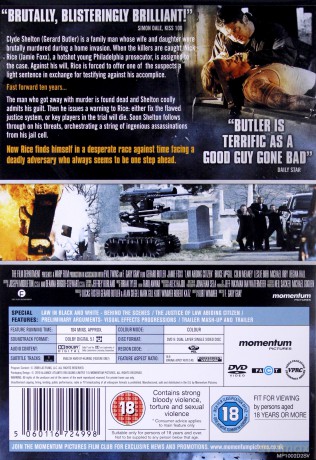 Law Abiding Citizen (Prawo zemsty) [DVD]