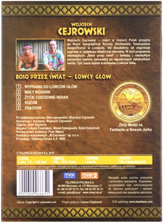 Boso przez Świat: Łowcy głów - Wojciech Cejrowski [DVD]