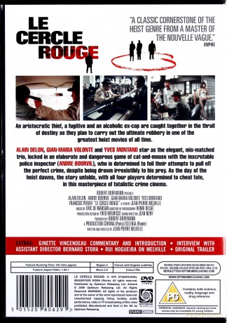 Le Cercle Rouge (W kręgu zła) [DVD]