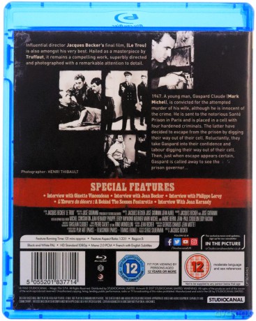 Le Trou (Dziura) [Blu-Ray]