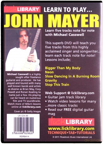 Learn To Play Mayer John Casswell Michae [DVD]