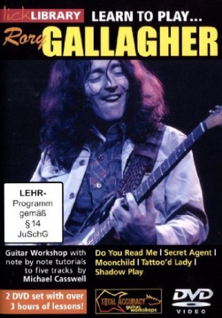 Learn To Play Rory Gallagher Michael Cas [DVD]
