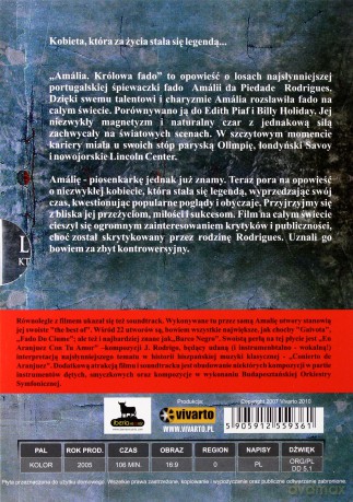 Amalia. Królowa Fado (Wydanie Kolekcjonerskie) [DVD]+[CD]