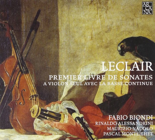 Fabio Biondi: Leclair: Violin Sonatas Book 1 [CD]