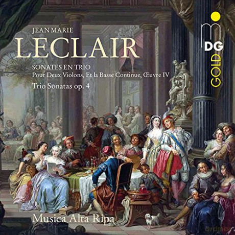 Musica Alta Ripa: Leclair:Trio Sonatas [CD]