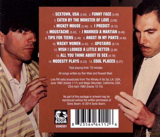 Sparks: Left Coast Angst - Live [CD]