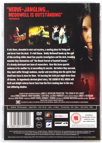 Legend Of Hell House (Legenda piekielnego domu) [DVD]
