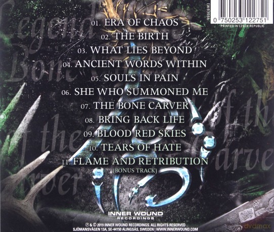 Pyramaze: Legend Of The Bone Carver [CD]