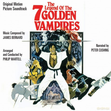 Legend Of The Seven Golden Vampires soundtrack (James Bernard) [CD]