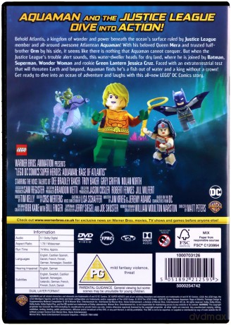 LEGO Aquaman: Rage Of Atlantis [DVD]