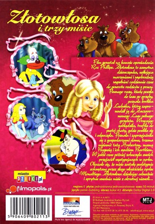 Złotowłosa i trzy misie [DVD]