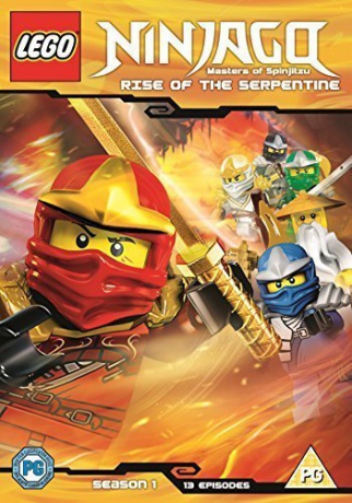 LEGO Ninjago Season 1 (Ninjago: Mistrzowie Spinjitzu) [DVD]