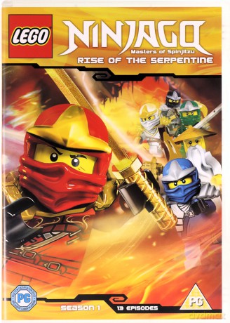 LEGO Ninjago Season 1 (Ninjago: Mistrzowie Spinjitzu) [DVD]