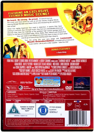 Lemonade Mouth (Lemoniada Gada) [DVD]