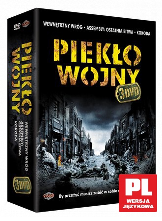Piekło wojny: Kokoda / Assembly. Ostatnia bitwa / Wewnętrzny wróg BOX [3DVD]