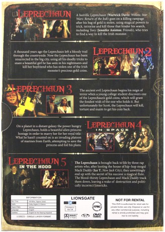 Leprechaun 1-5 [5DVD]