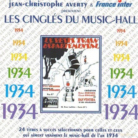 Jean-Christophe Averty: Les Cingles Du Music-Hall: 1934 [CD]