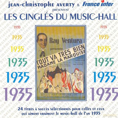 Jean-Christophe Averty: Les Cingles Du Music-Hall: 1935 [CD]