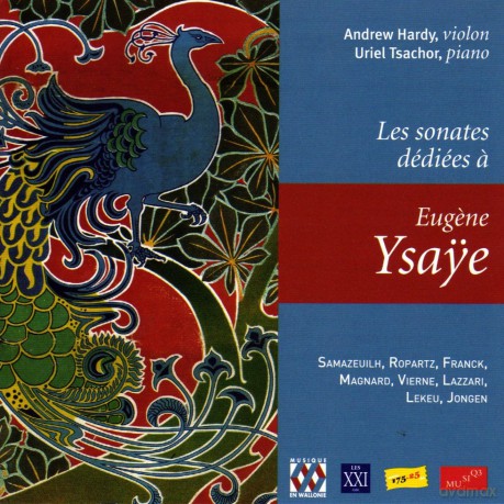 Andrew Hardy And Uriel Tsachor: Les Sonates Dediees A Eugene Ysaye [CD]