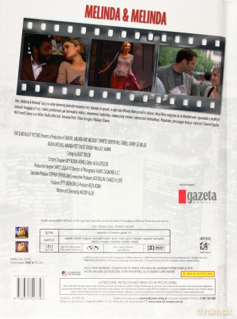 Woody Allen 05: Melinda, Melinda (booklet) [DVD]