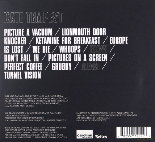 Kate Tempest: Let Them Eat Chaos [CD]