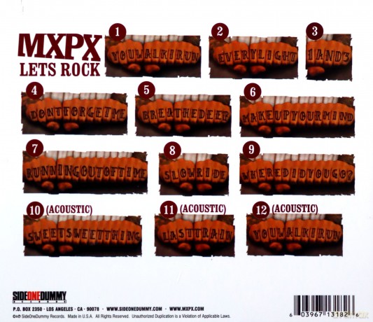 Mxpx: Let's Rock [CD]