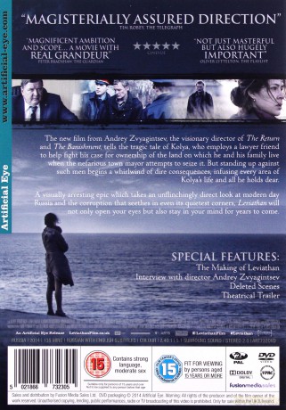 Leviathan Andrey Zvyagintsev (Lewiatan) [DVD]