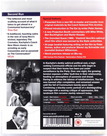 The Ear (Ucho) [Blu-Ray]
