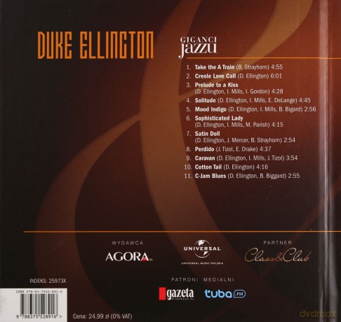 Giganci Jazzu 12: Duke Ellington (digibook) [CD]