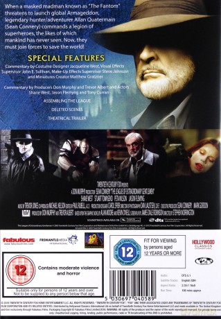The League Of Extraordinary Gentlemen (Liga niezwykłych dżentelmenów) [2DVD]