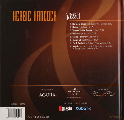 Giganci Jazzu 13: Herbie Hancock (digibook) [CD]