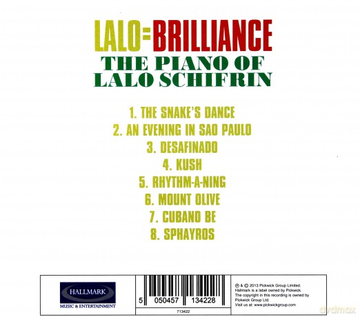 Lalo Schifrin: Lalo = Brilliance [CD]