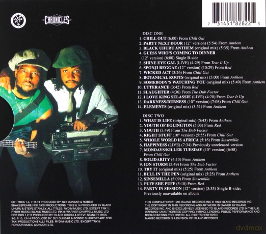 Black Uhuru: Liberation - The Island Anthology [10CD]