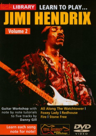 Lick Library Learn To Play Jimi Hendrix [DVD]