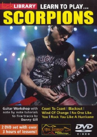 Lick Library Learn To Play Scorpions Egt [DVD]