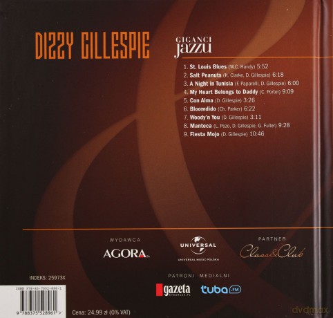 Giganci Jazzu 17: Dizzy Gillespie (digibook) [CD]