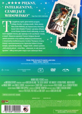 Tajemniczy ogród / Powrót do Tajemniczego Ogrodu Pakiet [2DVD]