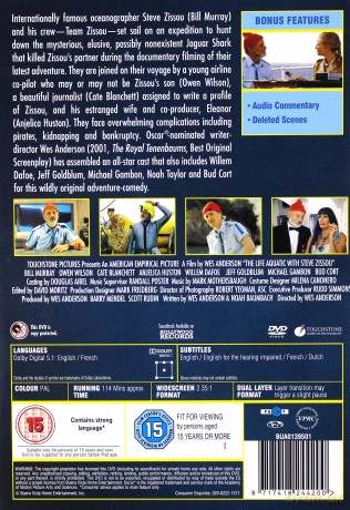 Life Aquatic (Podwodne życie ze Stevem Zissou) [DVD]