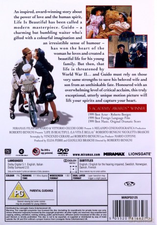 Life Is Beautiful (Życie jest piękne) [DVD]