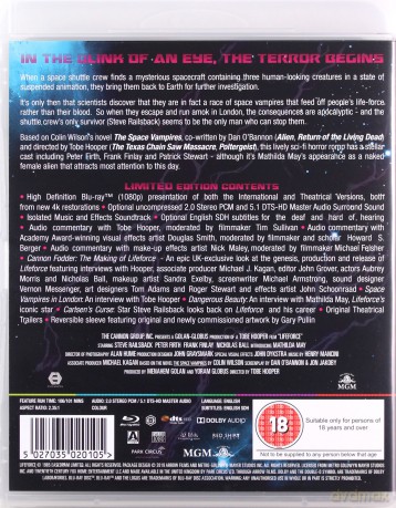Lifeforce (Siła witalna) [2xBlu-Ray]