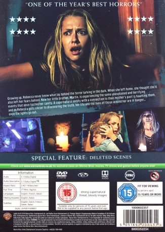 Lights Out (Kiedy gasną światła) [DVD]