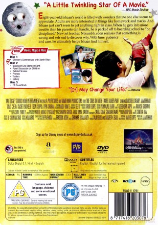 Like Stars On Earth (Gwiazdy na ziemi) [3DVD]