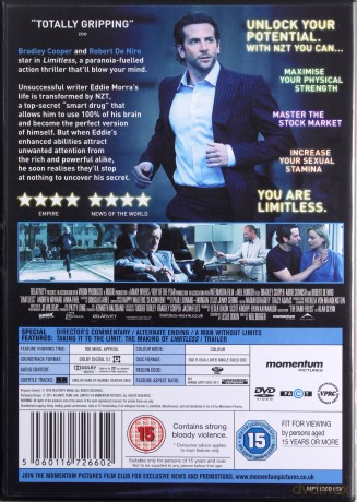 Limitless (Jestem Bogiem) [DVD]