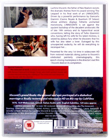 The Innocent (Niewinne) [Blu-Ray]
