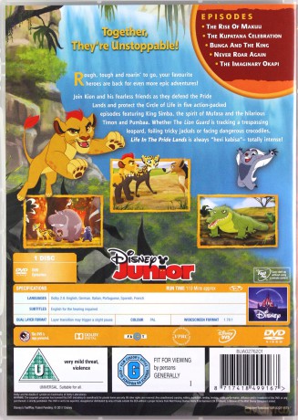 Lion Guard Life In The Pride Lands (Lwia Straż) [DVD]