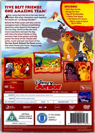 Lion Guard Unleash The Power (Lwia Straż) [DVD]