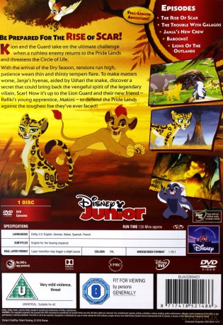 Lion Guard: The Rise Of Scar (Lwia Straż) (Disney) [DVD]