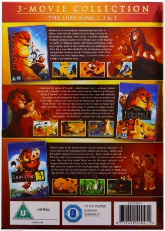 Lion King Triplepack [3DVD]