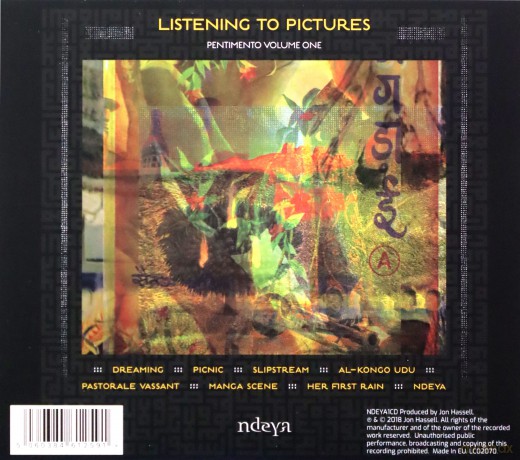 Jon Hassell: Listening To Pictures (Pentimento Volume One) [CD]