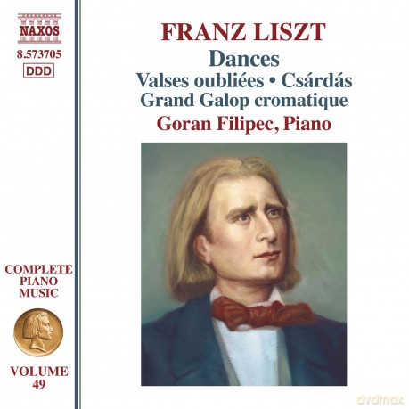 Goran Filipec: Liszt/Complete Piano - Vol 49 [CD]